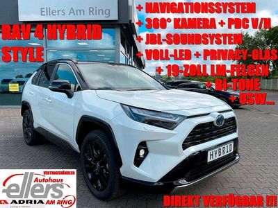 Weiß Gebraucht 2024 Toyota RAV4 Hybrid Style SUV | 41.950 € (Fairer Preis)