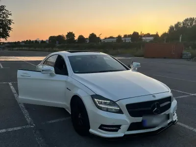 Gebraucht Mercedes CLS500 AMG 408 PS (300 kW) 2012 Weiß Coupé