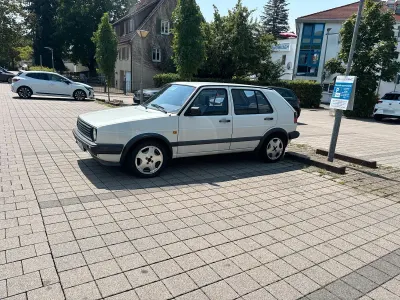 Gebraucht VW Golf II 70 PS (51 kW) 1991 Weiß Kleinwagen