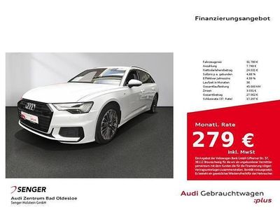 Gebraucht Audi A6 S-Line 299 PS (219 kW) 2021 Gletscherweiß metallic Kombi