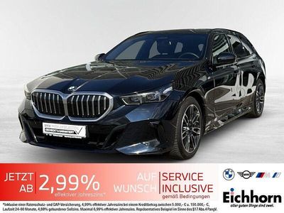 Gebraucht BMW 520 M Sport 197 PS (144 kW) 2025 Carbonschwarzmetallic Kombi