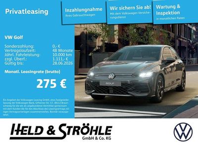 New VW Golf VIII R-line 150 HP (110 kW) 2026 Grey Sedan