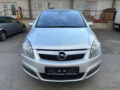 Gebraucht Opel Zafira Edition 94 PS (69 kW) 2007 Silber Van / Kleinbus