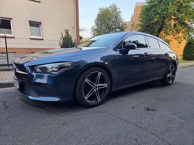 Blau Gebraucht 2020 Mercedes CLA220 Shooting Brake Progressive Kombi | 21.799 € (Fairer Preis)