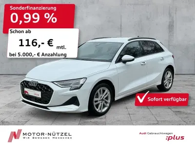 Gebraucht Audi A3 Advanced 116 PS (85 kW) 2025 Gletscherweiß metallic Limousine