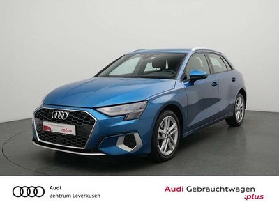 Usata Audi A3 Advanced 150 CV (110 kW) 2021 Blu Berlina