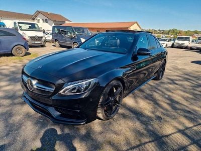 Używany Mercedes C63 AMG AMG 476 KM (350 kW) 2018 Czarny Sedan/Limuzyna