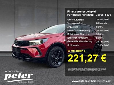 Gebraucht Opel Grandland X GS Line 131 PS (96 kW) 2022 Rot SUV