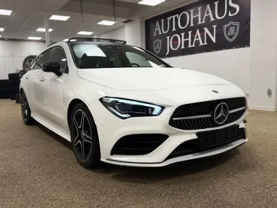 Gebraucht Mercedes CLA200 AMG 163 PS (119 kW) 2020 Weiß Limousine