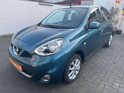 Second-hand Nissan Micra Acenta 80 CP (58 kW) 2014 Albastru Hatchback