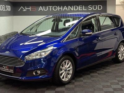 Gebraucht Ford S-MAX Titanium 150 PS (110 kW) 2016 Blau Van / Kleinbus