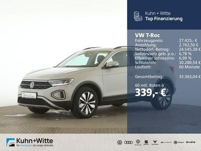 Gebraucht VW T-Roc Move 150 PS (110 kW) 2024 Grau SUV