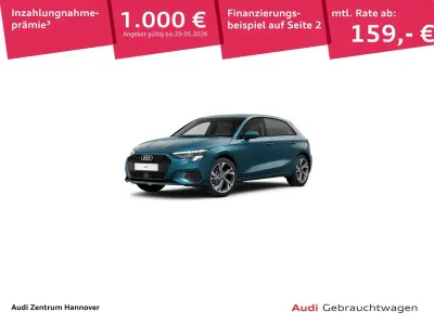 Gebraucht Audi A3 Ambiente 110 PS (80 kW) 2023 Atollblau metallic Limousine