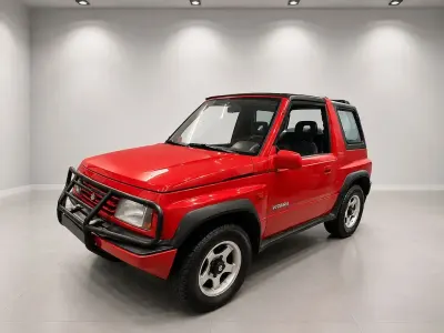 Używany Suzuki Vitara 80 KM (58 kW) 1993 Czerwony Kabriolet