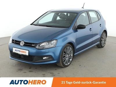 Usata VW Polo BlueGT 150 CV (110 kW) 2015 Blu Utilitaria