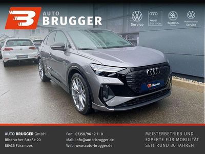 Grau Gebraucht 2023 Audi Q4 Sportback e-tron S-Line SUV | 38.850 € (Fairer Preis)