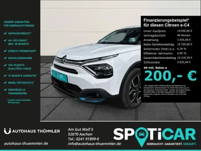 Gebraucht Citroën e-C4 Shine 100 kW (136 PS) 2023 Weiß SUV