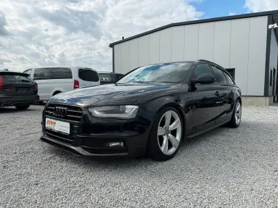 Używany Audi A4 S-Line 177 KM (130 kW) 2014 Czarny Kombi