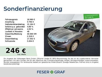 Gebraucht Skoda Scala Essence 116 PS (85 kW) 2025 Graphitegrau metallic Kleinwagen