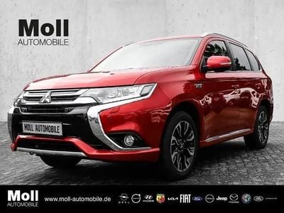 Gebraucht Mitsubishi Outlander P-HEV 203 PS (149 kW) 2016 Rot rot metallic SUV