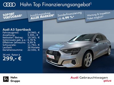 gebraucht Audi A3 Sportback A3 Sportback Advanced 35 TFSI S-tronic Carplay PDC Sitzh.