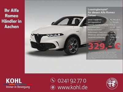 Neu Alfa Romeo Tonale Veloce 160 PS (117 kW) 2025 Weiss SUV