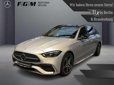 High tech silber Gebraucht 2022 Mercedes C300e AMG line Kombi | 36.870 € (Fairer Preis)