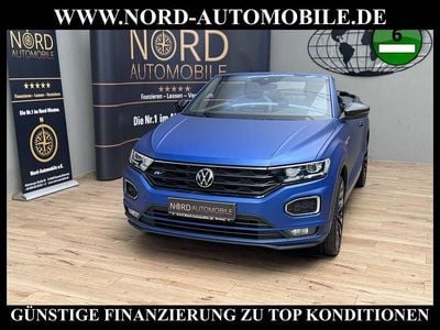 Gebraucht VW T-Roc Cabriolet R-line Edition 150 PS (110 kW) 2022 Blau Cabrio