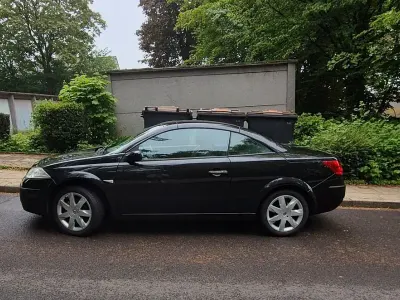 Brugt Renault Mégane Cabriolet Privilege 135 HK (99 kW) 2007 Sort Cabriolet