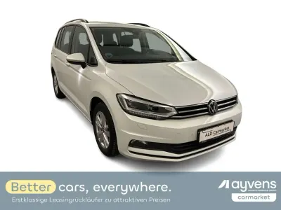 Gebraucht VW Touran Comfortline 150 PS (110 kW) 2021 Weiß Van / Kleinbus