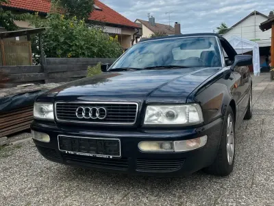 Gebraucht Audi 80 125 PS (91 kW) 1998 Blau Cabrio