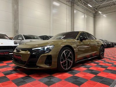 Grün Gebraucht 2022 Audi e-tron GT quattro Sport Limousine | 55.990 € (Fairer Preis)