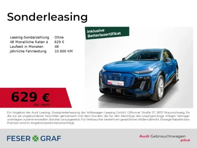 Gebraucht Audi Q6 e-tron S-Line 185 kW (252 PS) 2025 Ascariblau metallic SUV