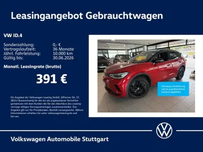 Gebraucht VW ID.4 GTX 219 kW (299 PS) 2023 Kings red metallic schwarz SUV