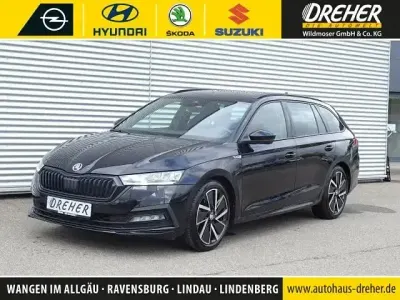 Gebraucht Skoda Octavia SportLine 150 PS (110 kW) 2023 Schwarzmagic perleffekt Kombi