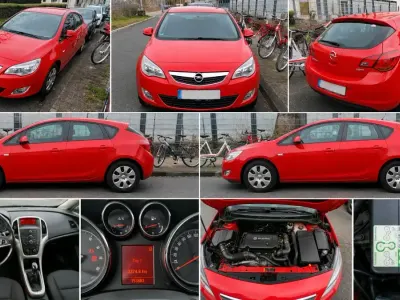 Gebraucht Opel Astra 110 PS (80 kW) 2010 Rot Limousine