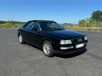 Gebraucht Audi Cabriolet 133 PS (97 kW) 1992 Schwarz Cabrio