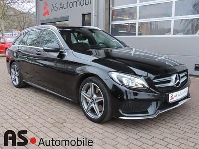 Gebraucht Mercedes C250 AMG 211 PS (155 kW) 2017 Obsidianschwarz Kombi