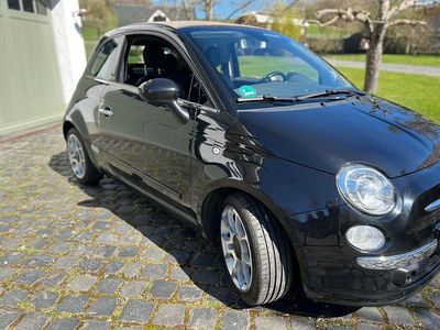 Second-hand Fiat 500C Lounge 95 CP (69 kW) 2013 Negru Cabrio