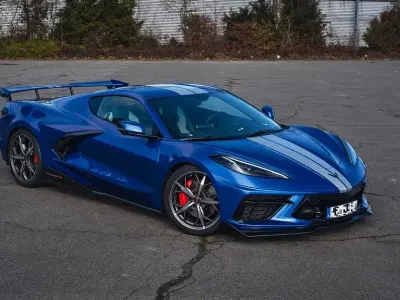 Gebraucht Corvette Stingray 498 PS (366 kW) 2023 Blau Coupé