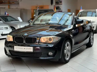 Gebraucht BMW 118 Cabriolet Sport Line 143 PS (105 kW) 2011 Schwarz Cabrio