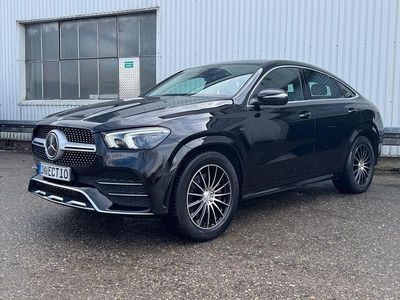 Gebraucht Mercedes GLE350 AMG line 194 PS (142 kW) 2020 Obsidianschwarz  metalliclack Coupé