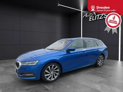 Gebraucht Skoda Octavia Style 150 PS (110 kW) 2020 Raceblau metallic Kombi
