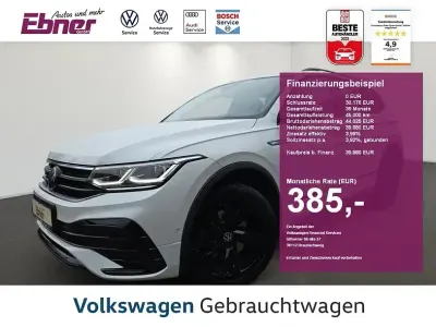 Gebraucht VW Tiguan Allspace Style 200 PS (147 kW) 2024 Oryxweiß perlmutteffekt SUV