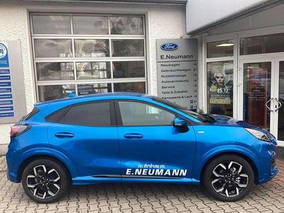 Dynamicblau metallic Gebraucht 2023 Ford Puma ST-Line X Kleinwagen | 22.850 € (Teuer)