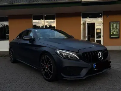 Gebraucht Mercedes C220 AMG line 170 PS (125 kW) 2015 Blau Coupé