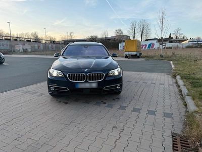 Brugt BMW 535 Luxury Line 2014 Blå Stationcar