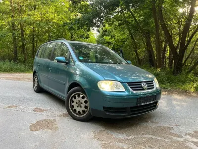 Gebraucht VW Touran 140 PS (102 kW) 2005 Grün Van / Kleinbus