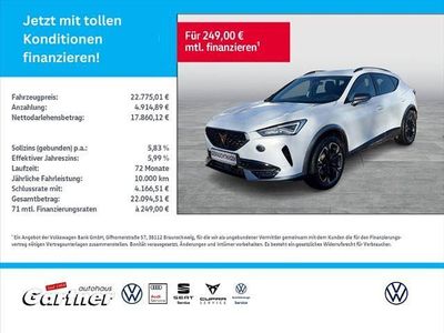 Nevada weiß metallic Gebraucht 2022 Cupra Formentor SUV | 22.775 € (Fairer Preis)
