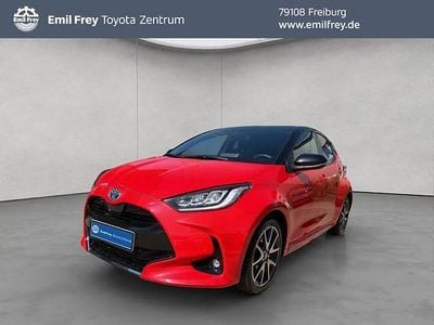 Usata Toyota Yaris Hybrid Style 116 CV (85 kW) 2021 Rosso Berlina